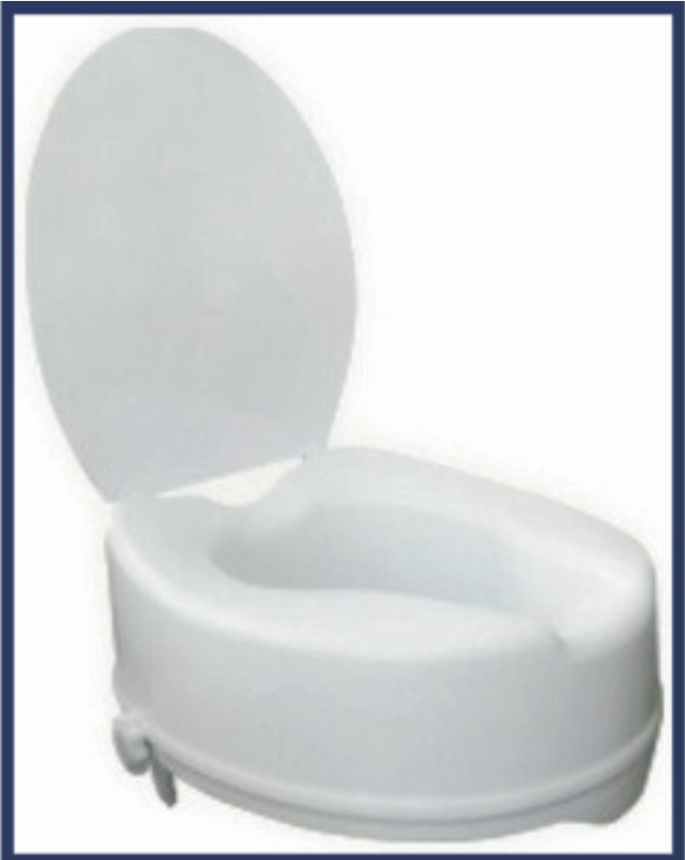 Commode Raiser 2/4/6 Inch — Scanda Enterprises, medical supplies Moosapet Hyderabad